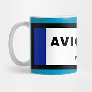 Avignon City in French Flag Mug